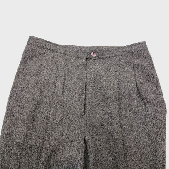 DONNA TORAN 2 Pcs SUIT Long Jacket/ Blazer & Pants Sz 10 Gray Vtg - Picture 10 of 13